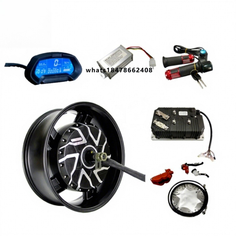 12000W Electric Motorcycle Hub Motor - En Güçlü 12000W Çift Akslı QS