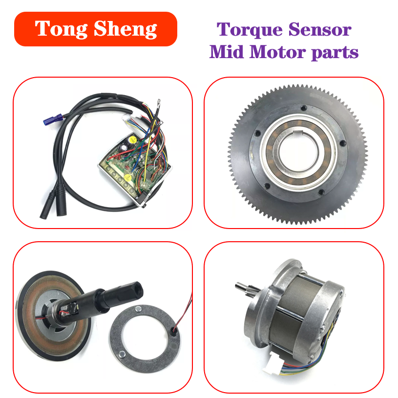 Torque Sensor Mid Drive Motor Kit - Tongsheng TSDZ2 orta tahrik motorlu elektrikli