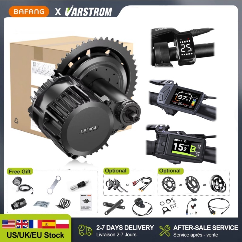 Side Hung Mid Drive Motor Kit - Bafang 48V 750W Motor Kiti BBS02