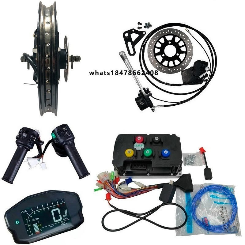 72V 8000W Brushless Hub Motor - 72V 8000W Fırçasız 18 inç Tekerlek