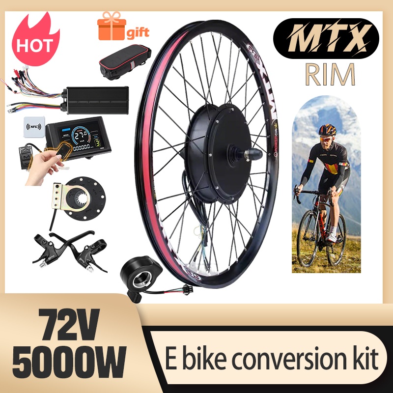 5000W Hub Motor Kit 72V - MTX39 E-bisiklet Dönüşüm Kiti 72V 5000W