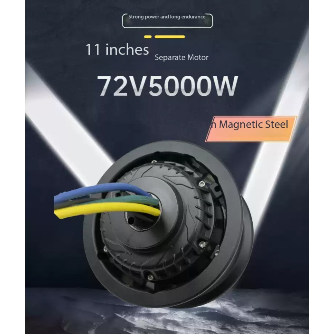 11 İnç 72V 5000W Ayrı Göbek Mo - 5000W Hub Motor Kit 72V incelemesi ve fiyatı