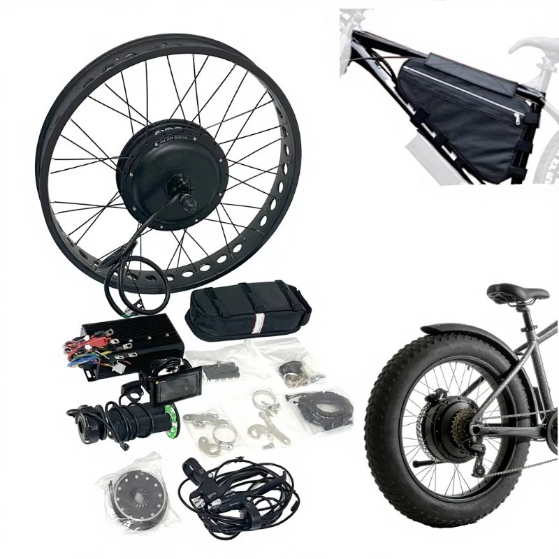 Süper Şişman Lastikli Göbek Mo - 5000W Hub Motor Kit 72V incelemesi ve fiyatı