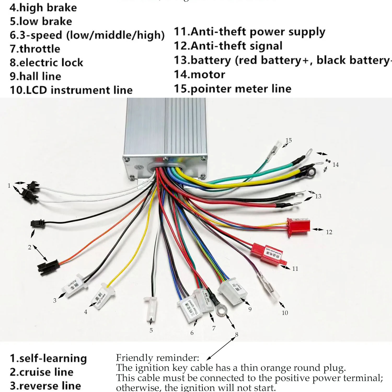 48V 60V 72V 1000W 1500W 2000W  - Dual Motor Ebike Kit 2000W incelemesi ve fiyatı