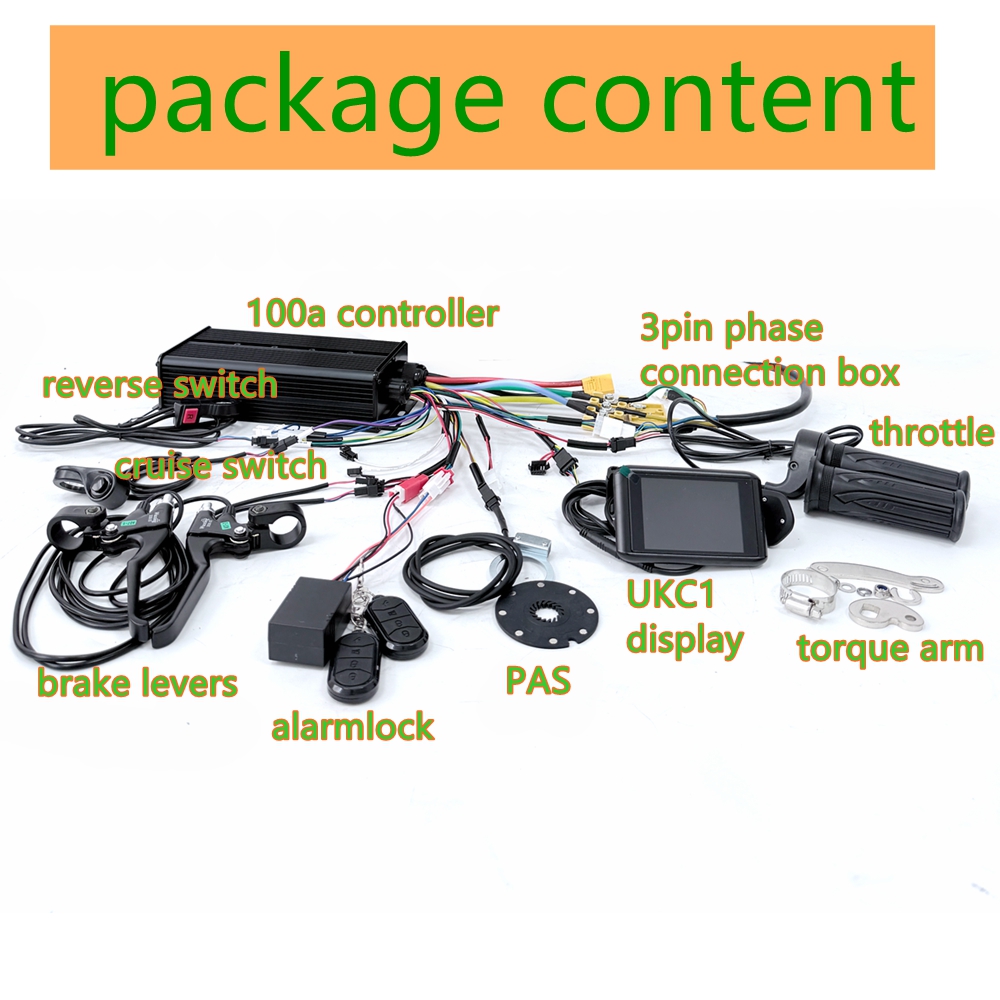 NBpower 72V 5000W 70-90km/s BL - 5000W Hub Motor Kit 72V incelemesi ve fiyatı