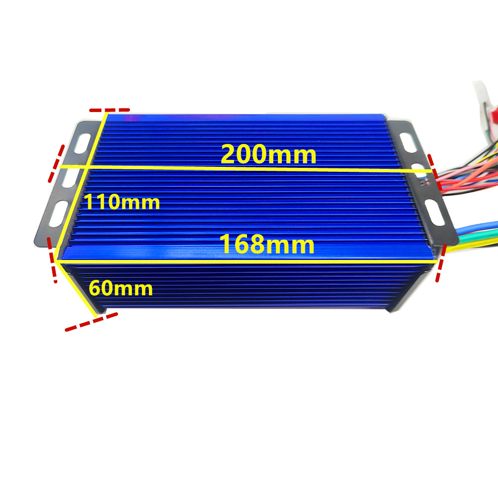 Elektrik kontrol kiti 2000W 30 - Dual Motor Ebike Kit 2000W incelemesi ve fiyatı