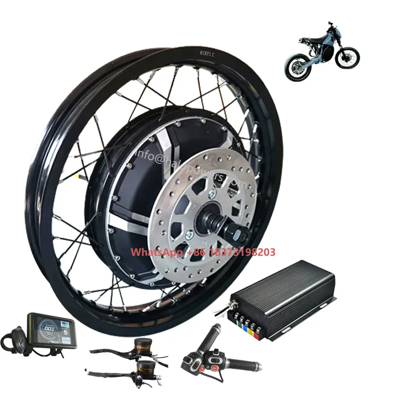 72v 96v QS 273 V3 12000w 15000 - 12000W Electric Motorcycle Hub Motor incelemesi ve fiyatı