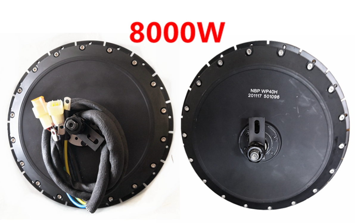 ABD Stok QS273 40H Tepe 8000W  - 72V 8000W Brushless Hub Motor incelemesi ve fiyatı