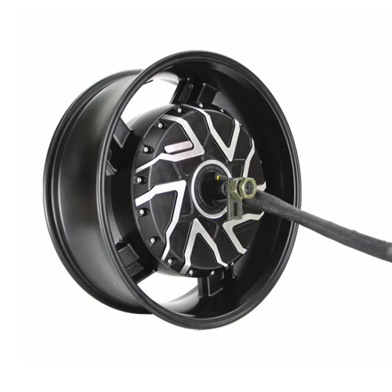 QS Motor 12000W 17X6.0 inç V41 - 12000W Electric Motorcycle Hub Motor incelemesi ve fiyatı
