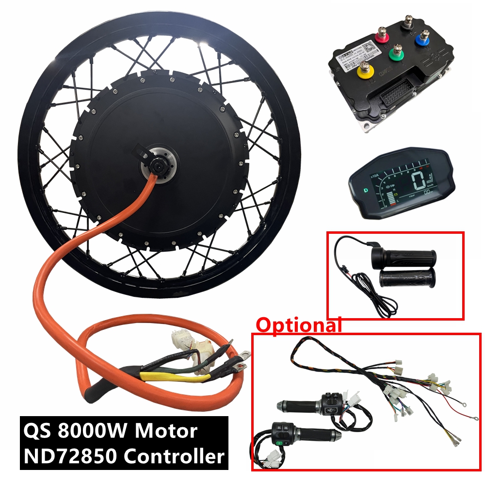 NBpower/QS273 V3 72v 8000W Ebi - 72V 8000W Brushless Hub Motor incelemesi ve fiyatı