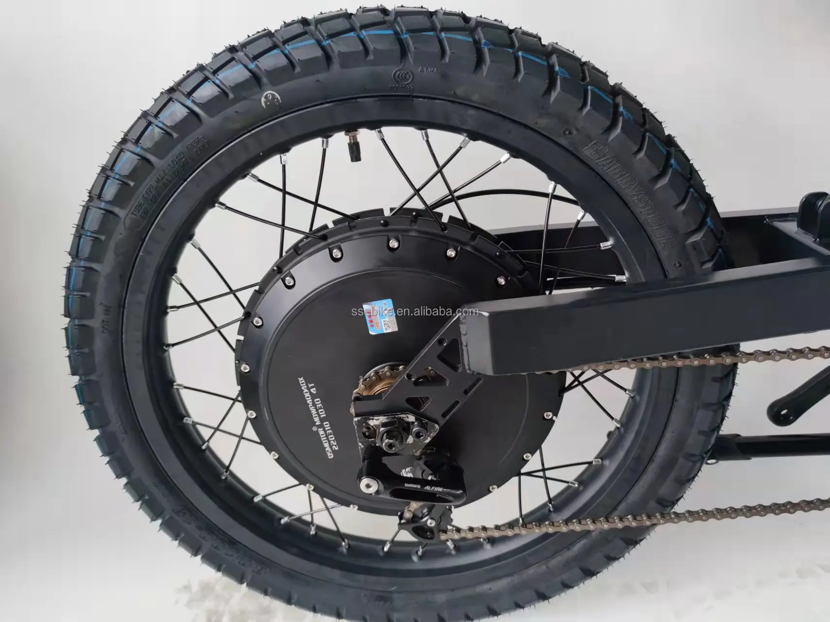 QS273 Elektrikli Motosiklet/Bi - 12000W Electric Motorcycle Hub Motor incelemesi ve fiyatı