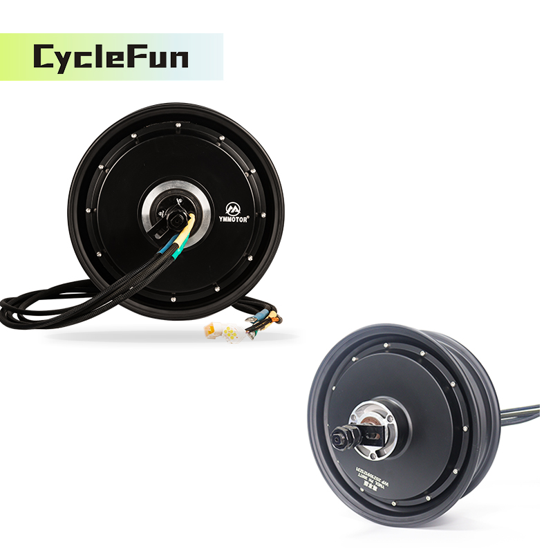 8000W YMMOTOR 12*3.5 inç Teker - 72V 8000W Brushless Hub Motor incelemesi ve fiyatı